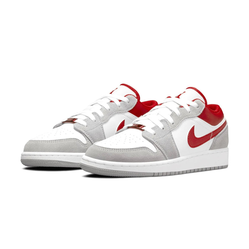 Jordan 1 Low SE Smoke Grey Gym Red (GS)