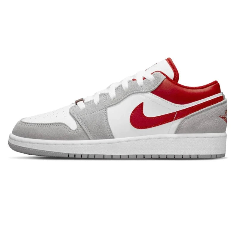 Jordan 1 Low SE Smoke Grey Gym Red (GS)