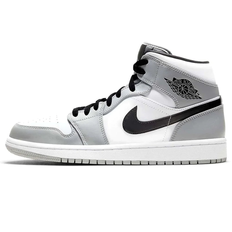 Jordan 1 Mid Light Smoke Grey