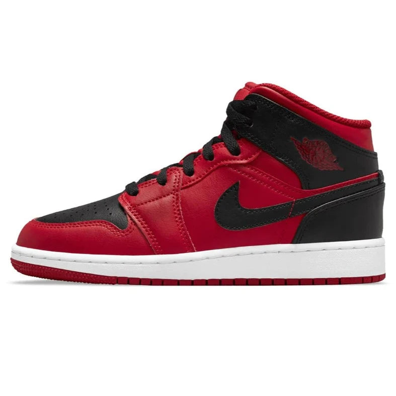 Jordan 1 Mid Reverse Bred (2021) (GS)