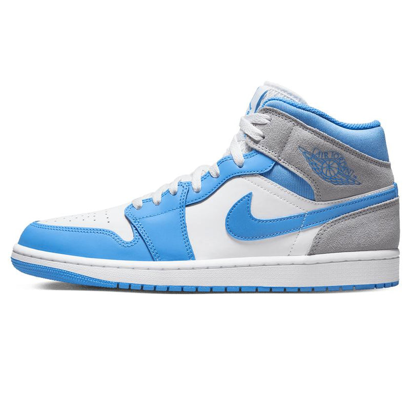 Jordan 1 Mid University Blue Grey