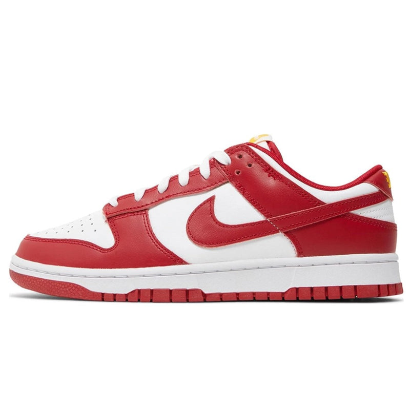 Nike Dunk Low USC white/gym red-yellow