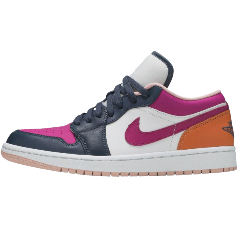 Jordan 1 Low Mismatched Purple Magenta (WMNS)