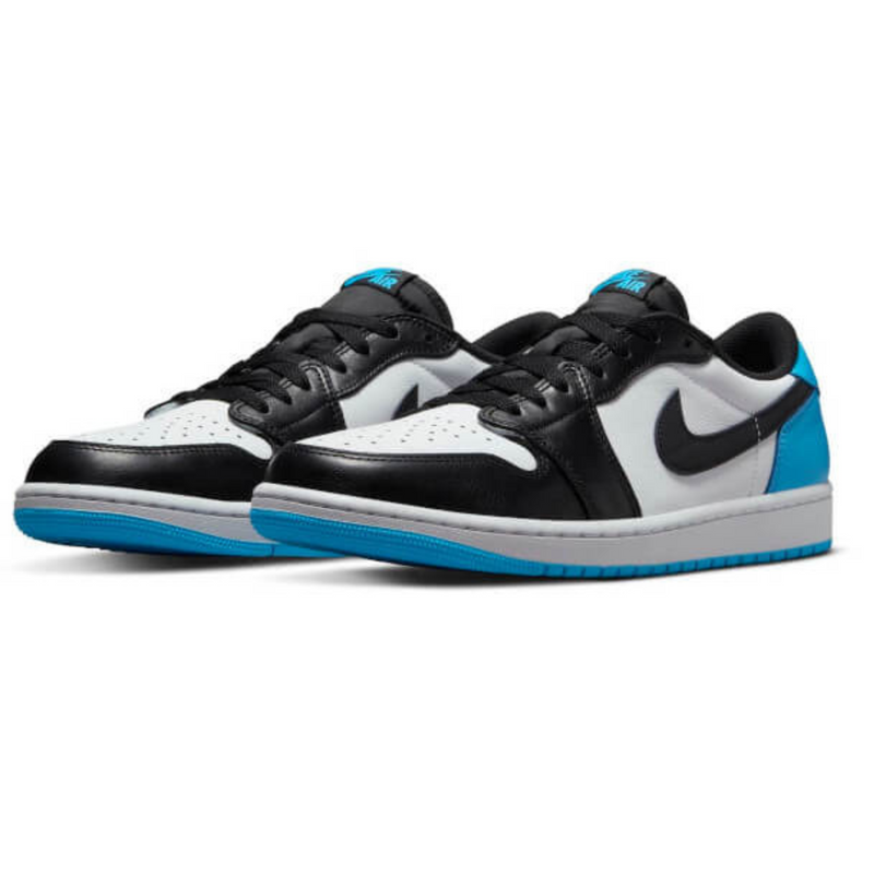 Jordan 1 Retro Low OG Black Dark Powder Blue