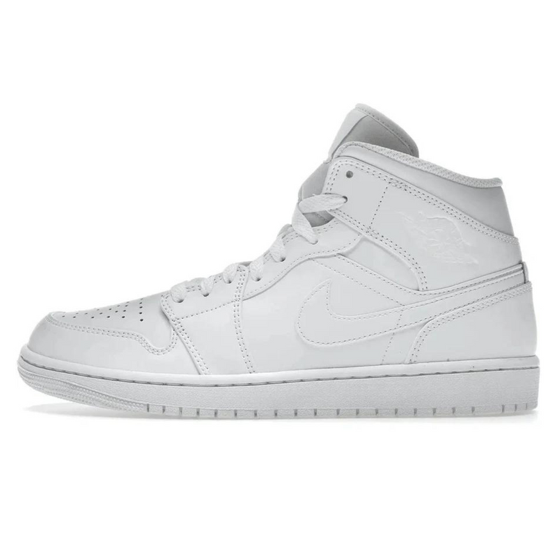 Jordan 1 Mid Triple White (2019)