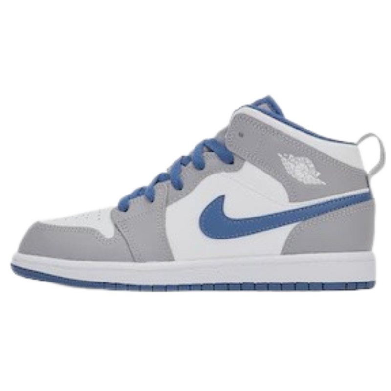 Jordan 1 Mid True Blue Cement (PS)