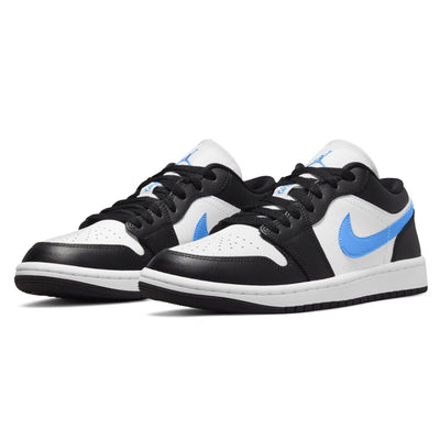 Jordan 1 Low Black University Blue White (WMNS)