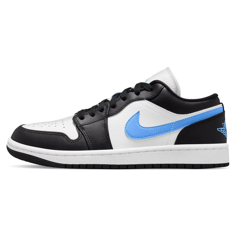 Jordan 1 Low Black University Blue White (WMNS)