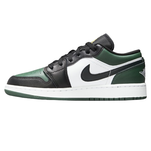 Jordan 1 Low Green Toe (GS)