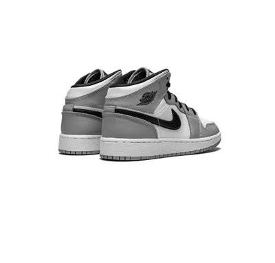 Jordan 1 Mid Light Smoke Grey (GS)